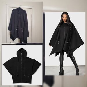 Killstar Lightworks Cloak - Black